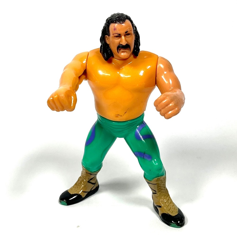 WWF Hasbro Jake The Snake Roberts Series 1 Action Figure Wrestling Loose Vintage
